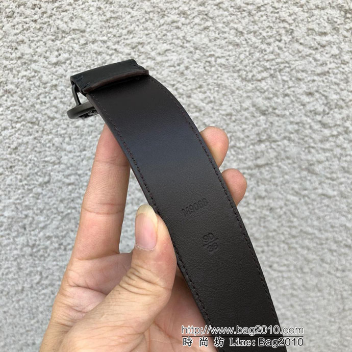 路易威登LV  M9932Q LVCIRCLE腰帶 飾有圓形LV logo 風格陽剛 時尚百搭款男士皮帶  xfp1366
